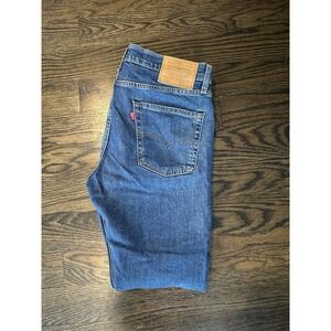 Levis 510 Jeans Mens 31x32 Blue Slim Straight Mid Rise Stretch (FITS 32x30.5) Cl